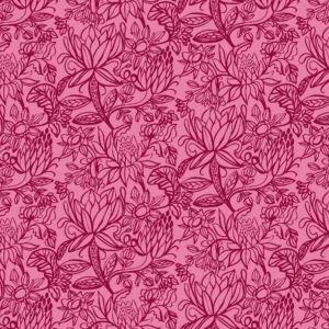 PWKI018.RASPBERRY Garden Etchings