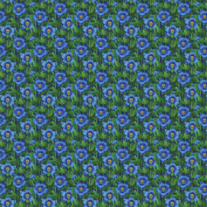 PWMM018.BLUE Midnight Floral