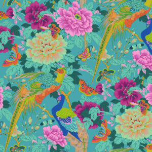 PWPJ142.BLUE Birds and Bees